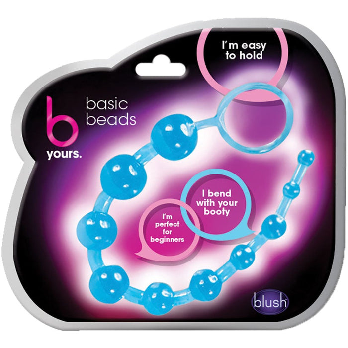 Sassy 10 Anal Beads Blue