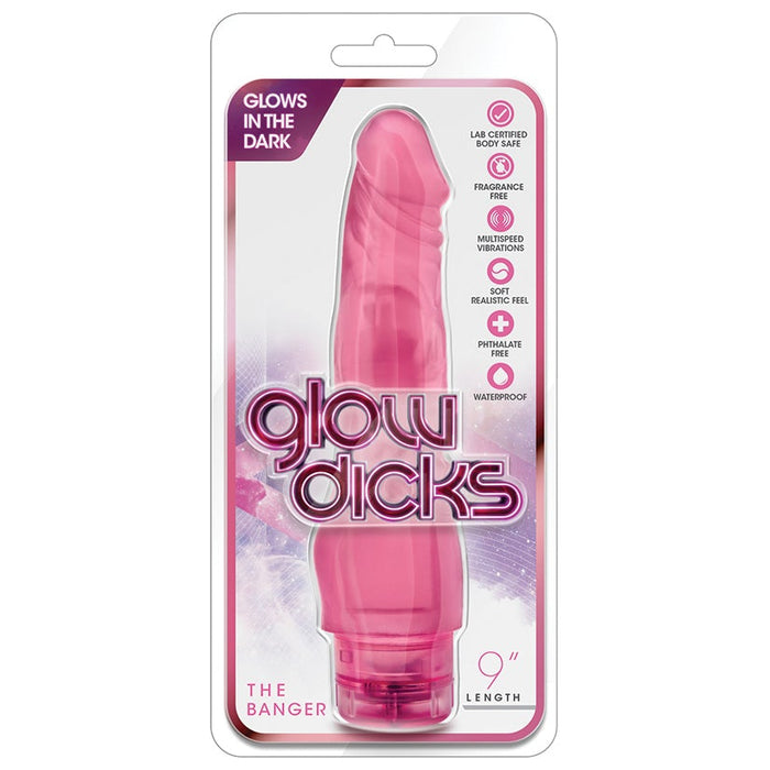 Glow Dicks - the Banger - Pink