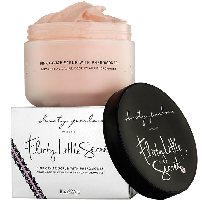 Flirty Little Secret Pink Caviar Scrub With Pheromones 8 Oz