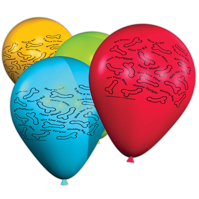 Risque Bachelorette Party Balloons 8 Count