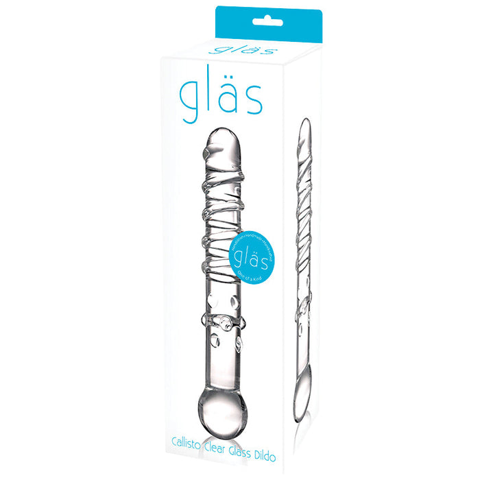 Callisto Clear Glass Dildo
