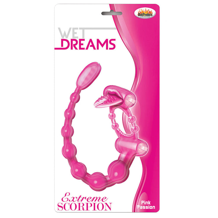 Super Xtreme Vibe Scorpion With Dual Stinger Anal Vibe - Magenta