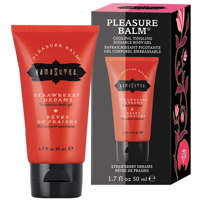 Pleasure Balm Sensations Body Gel - Strawberry Dreams - 1.7 Fl. Oz.