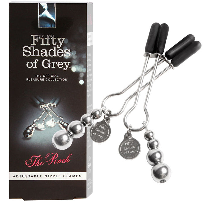 Fifty Shades of Grey the Pinch Adjustable Nipple Clamps