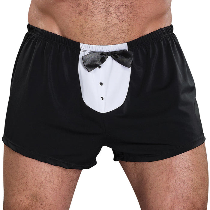 Tuxedo Boxer - One Size - Black