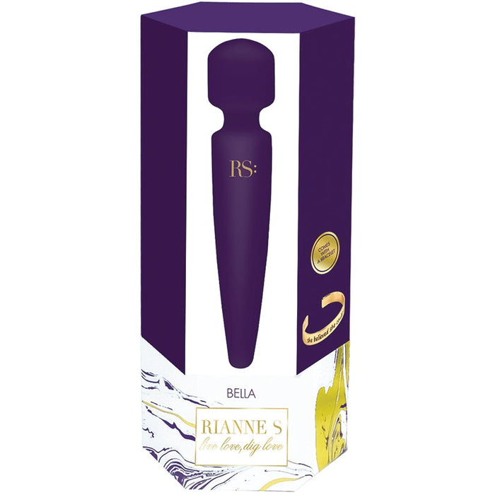 RianneS Bella Mini Wand-Deep Purple 7.4"