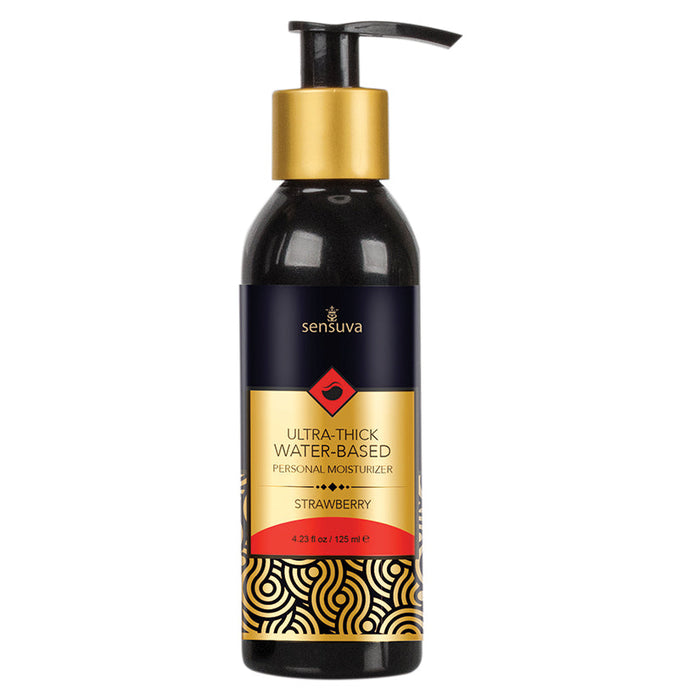 Sensuva Ultra–Thick Water-Based Personal Moisturizer-Strawberry 4oz
