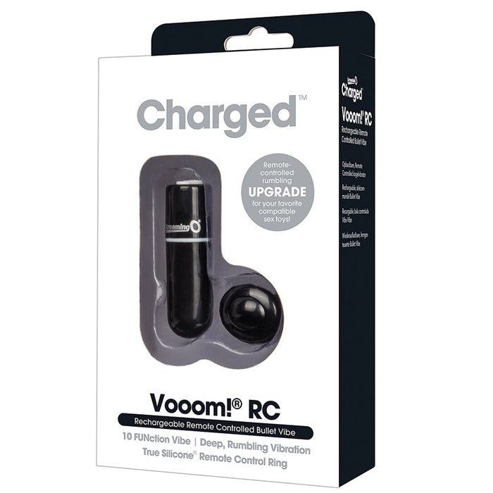 Charged Vooom Remote Control Bullet - Black