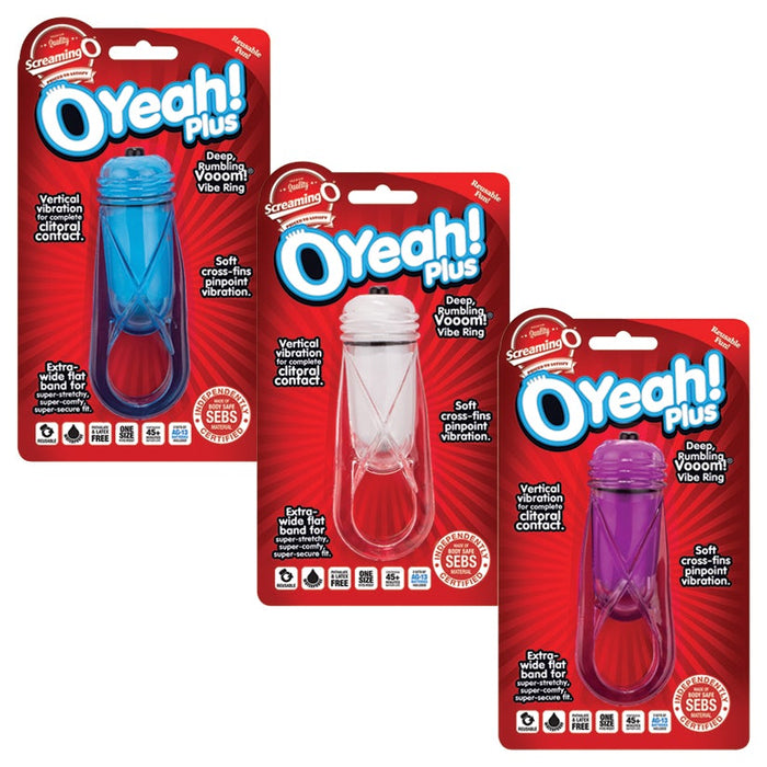Screaming O Oyeah! Plus Ring Assorted Box of 6