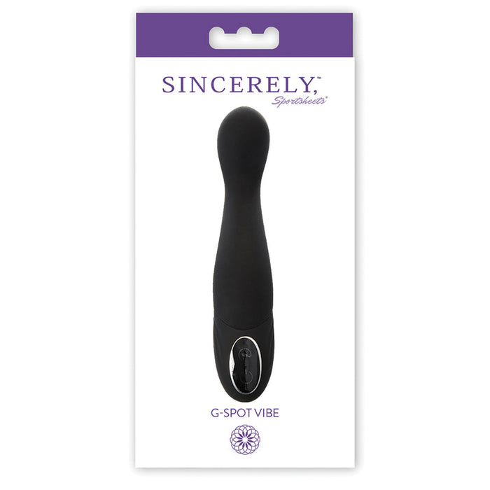 Sincerely G-Spot Vibe - Black