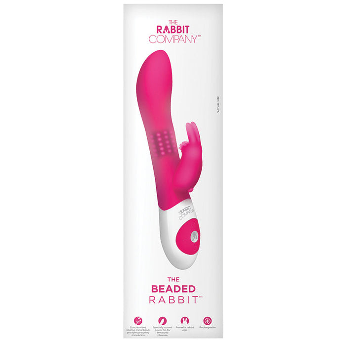 The Beaded Rabbit Rechargeable-Hot Pink 8.5"