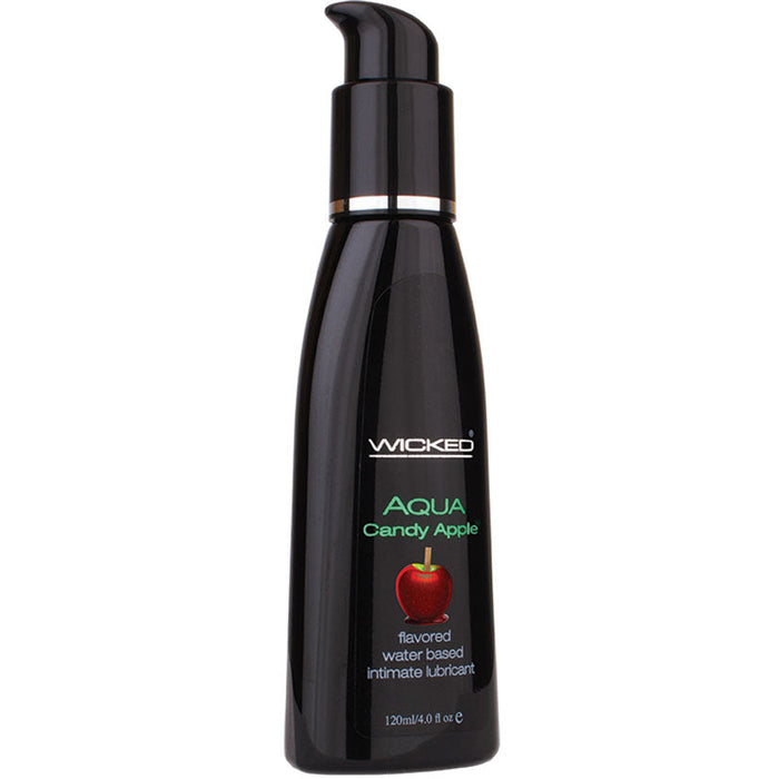 Aqua Candy Apple Flavored Water-Based Lubricant 2 Oz.