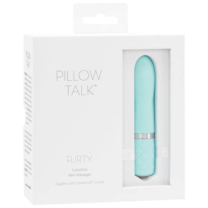 Pillow Talk Flirty Vibe  With Swarovski Crystal - Teal