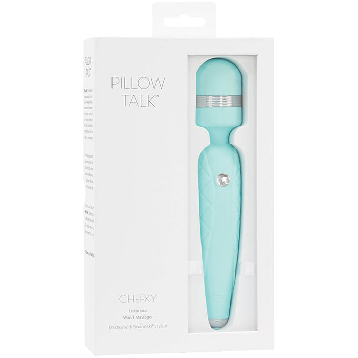 Pillow Talk Cheeky Wand With Swarovski Crystal - Teal