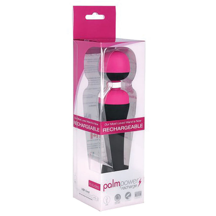 Palm Power Rechargeable Massager - Fucshia