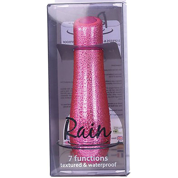 Rain 7 Function Textured Bullet-Pink 3"