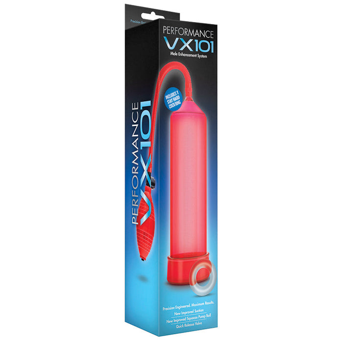 Peformance VX101 Male Enhancement Pump-Red