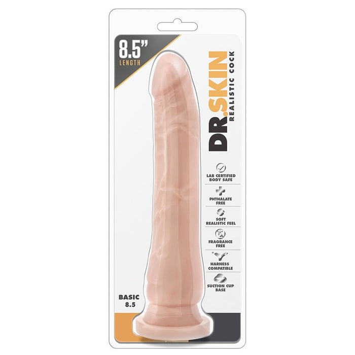 Dr. Skin - Realistic Cock - Basic 8.5 - Beige