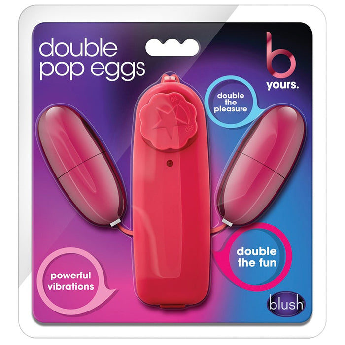 B Yours Double Pop Eggs - Cerise