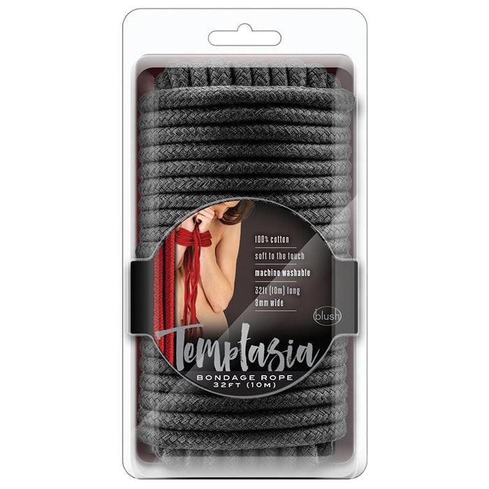 Temptasia - Bondage Rope - 32 Feet - Black