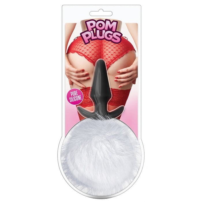 Pom Plugs Fur Pom Pom - White