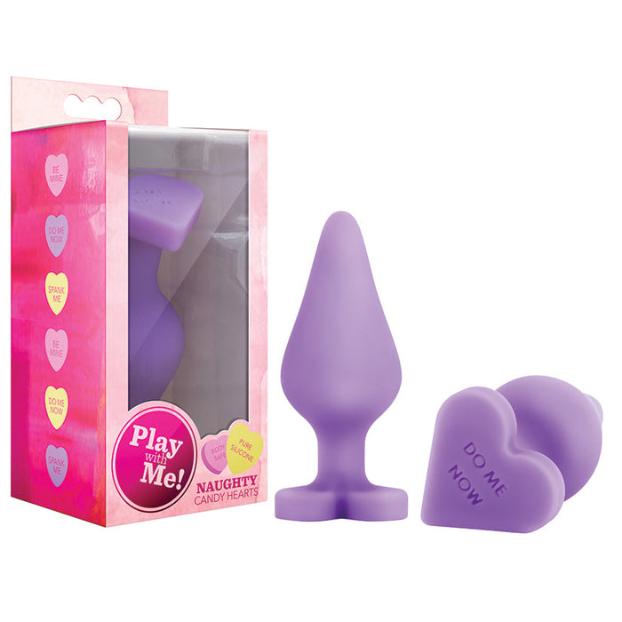 Naughty Candy Heart - Do Me Now - Purple