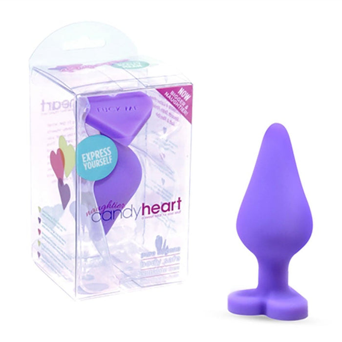 Naughtier Candy Hearts - Fuck Me - Purple