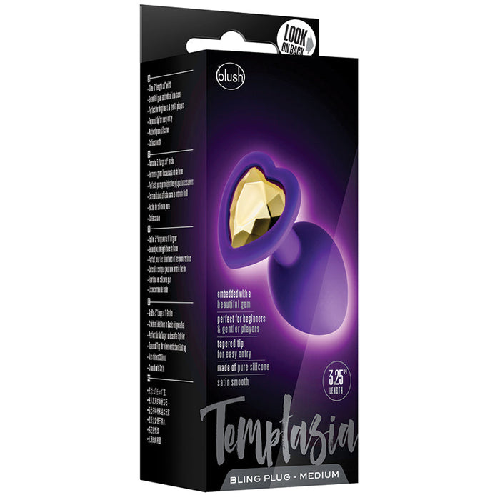 Temptasia Bling Plug-Medium Purple