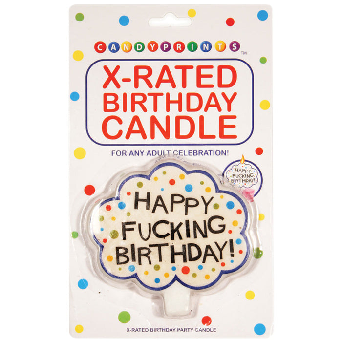 X-Rated Birthday Candle