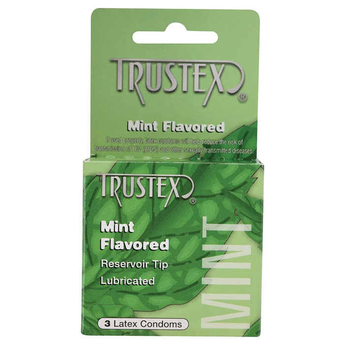 Trustex Flavored Condom-Mint (3 Pack)