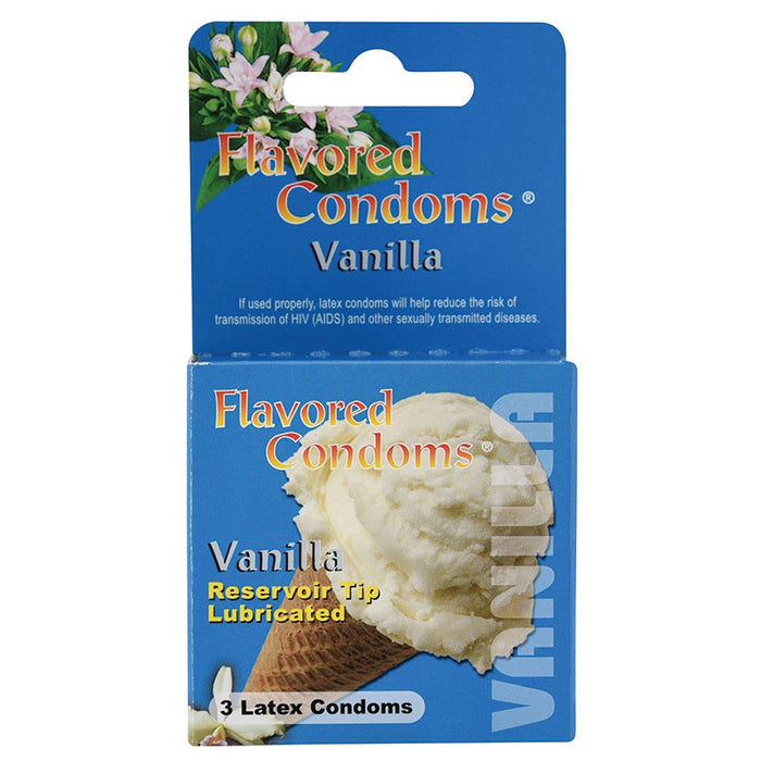 Trustex Flavored Condom-Vanilla (3 Pack)