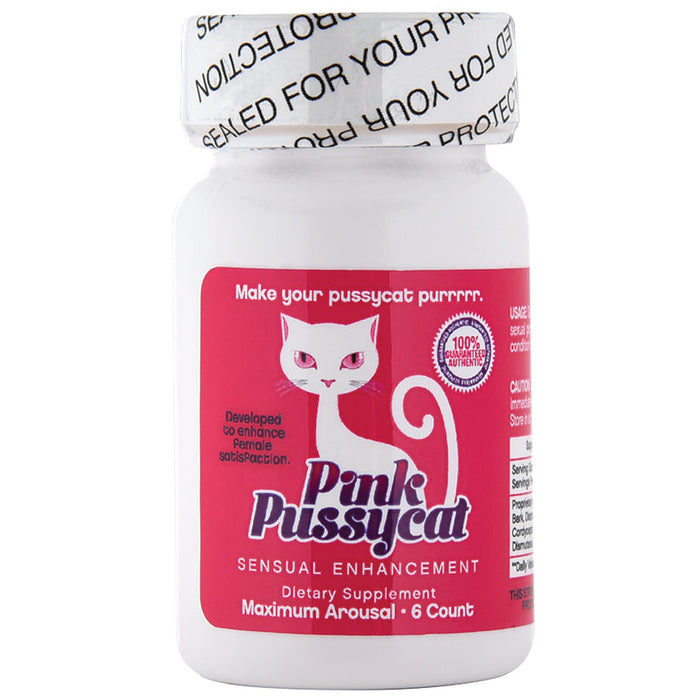 Pink Pussycat-6 Count Bottle