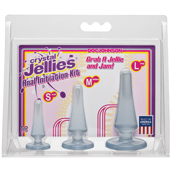 Crystal Jellies Anal Initiation Kit - Clear