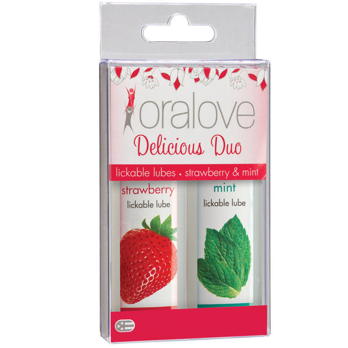 Oral Love Dynamic Duo - Strawberry and Mint