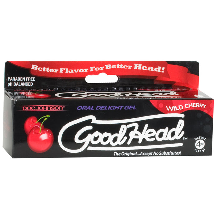 Good Head Oral Delight Gel 4 Oz - Cherry