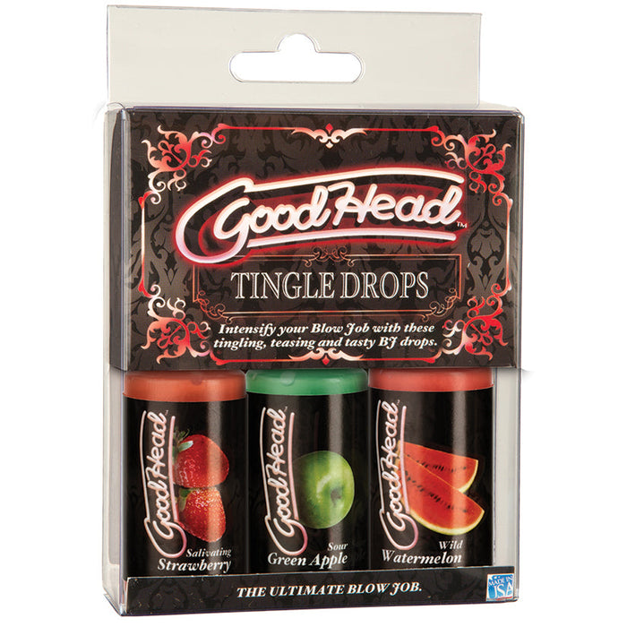 Good Head - Tingle Drops - 3 Pack