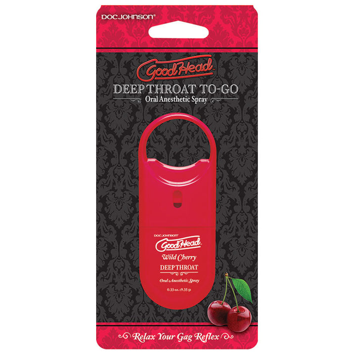 Good Head T Go Deep Throat Spray - Wild Cherry