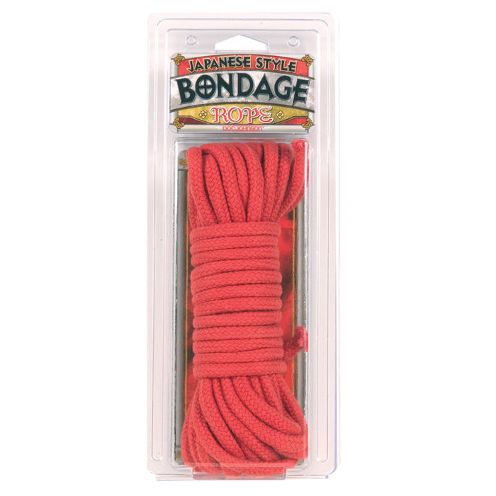 Bondage Rope - Cotton - Japanese Style - Red