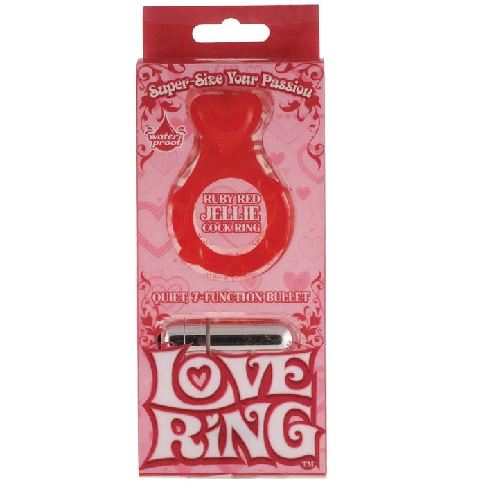 Love Ring - Ruby Red