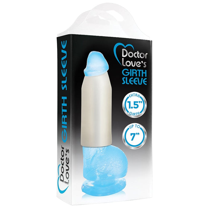 Doctor Love's Girth Sleeve-Clear 1.5" Extra Girth