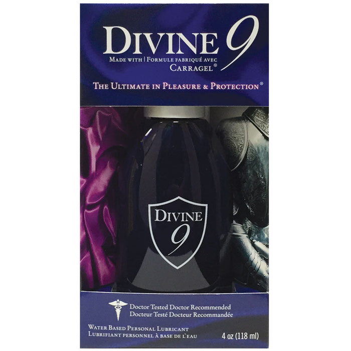 Divine 9 Water Based Lubricant 4oz