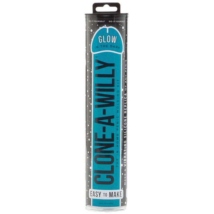 Clone-A-Willy Glow In The Dark Vibe Kit-Blue