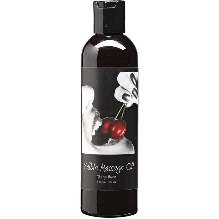 Cherry Edible Massage Oil 8 Oz