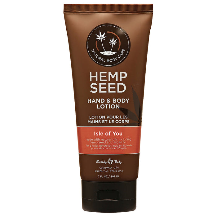 Earthly Body Hemp Seed Lotion-Isle of You 7oz