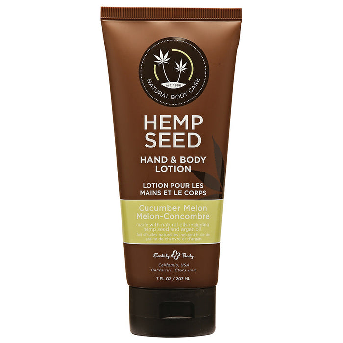 Earthly Body Hemp Seed Lotion-Cucumber Melon 7oz