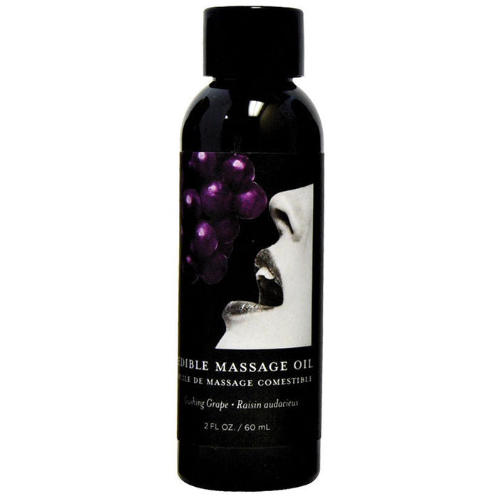 Gushing Grape Edible Massage Oil 2 Oz