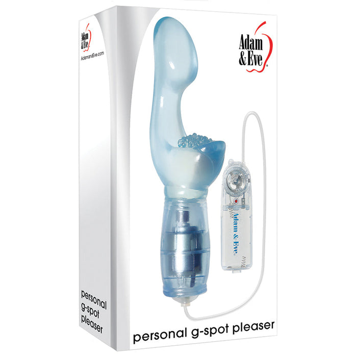 Adam & Eve Intimates Personal Pleasurizer  G-Spot Vibrator - Blue