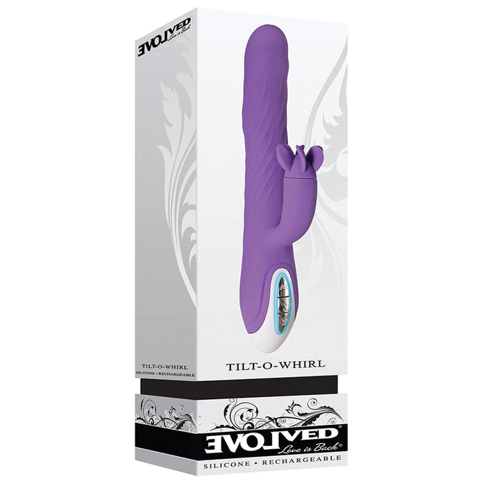 Evolved Tilt O Whirl-Purple 9.25"