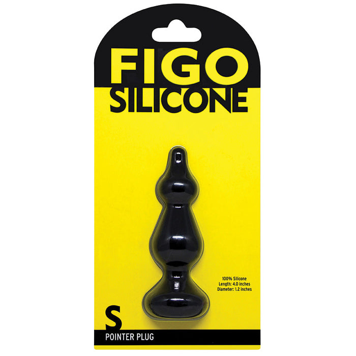 Figo Pointer Silicone Plug Small-Black