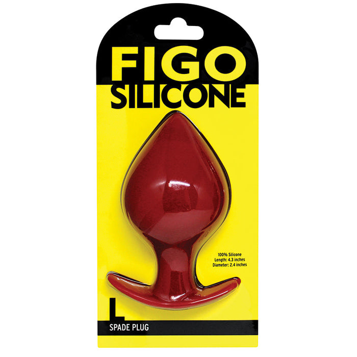 Figo Spade Plug Large-Red